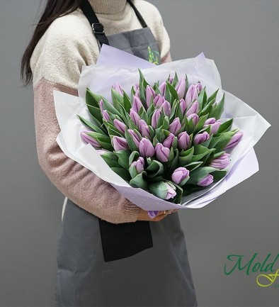 Lavender-colored tulip Dutch (Made to order,10 day) photo 394x433